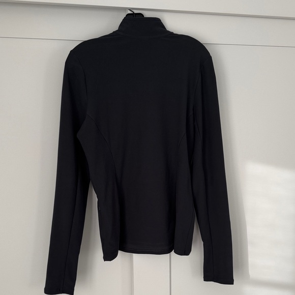 ALO Alosoft 1/2 Zip Rapid Pullover in Anthracite - Picture 6 of 6